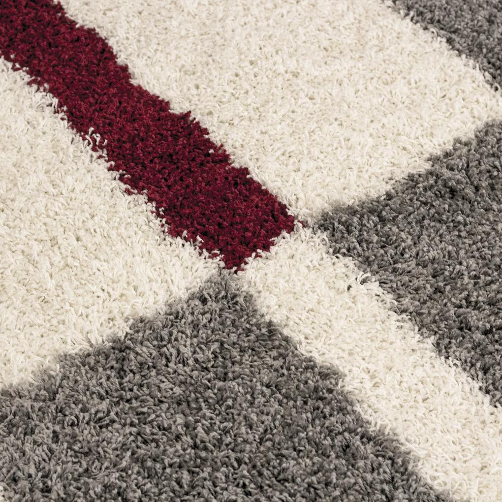 Ayyildiz Kusový koberec GALA 2505, Červená Rozmer koberca: 120 cm KRUH