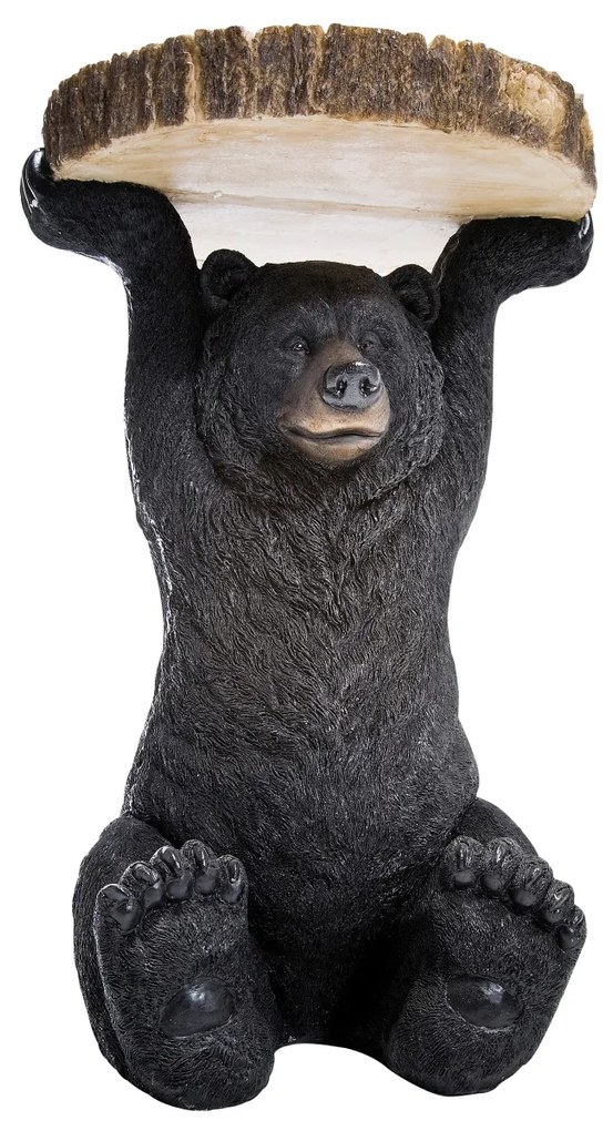 Animal Bear príručný stolík o 33 cm hnedý
