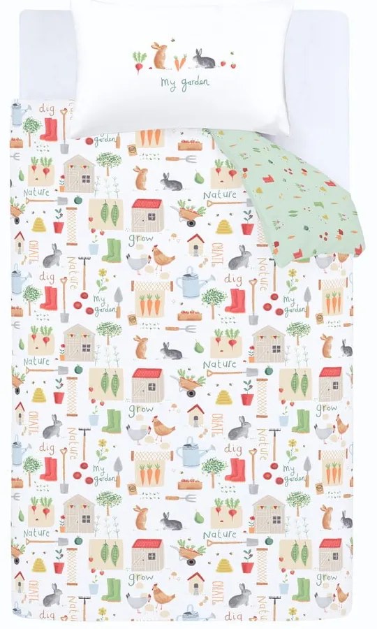 Detská obliečka na jednolôžko 135x200 cm My Allotment – RHS