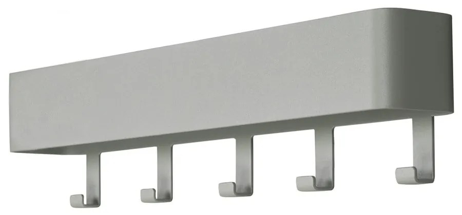 Zeleno-sivý kovový nástenný vešiak s poličkou Dax Play – Spinder Design