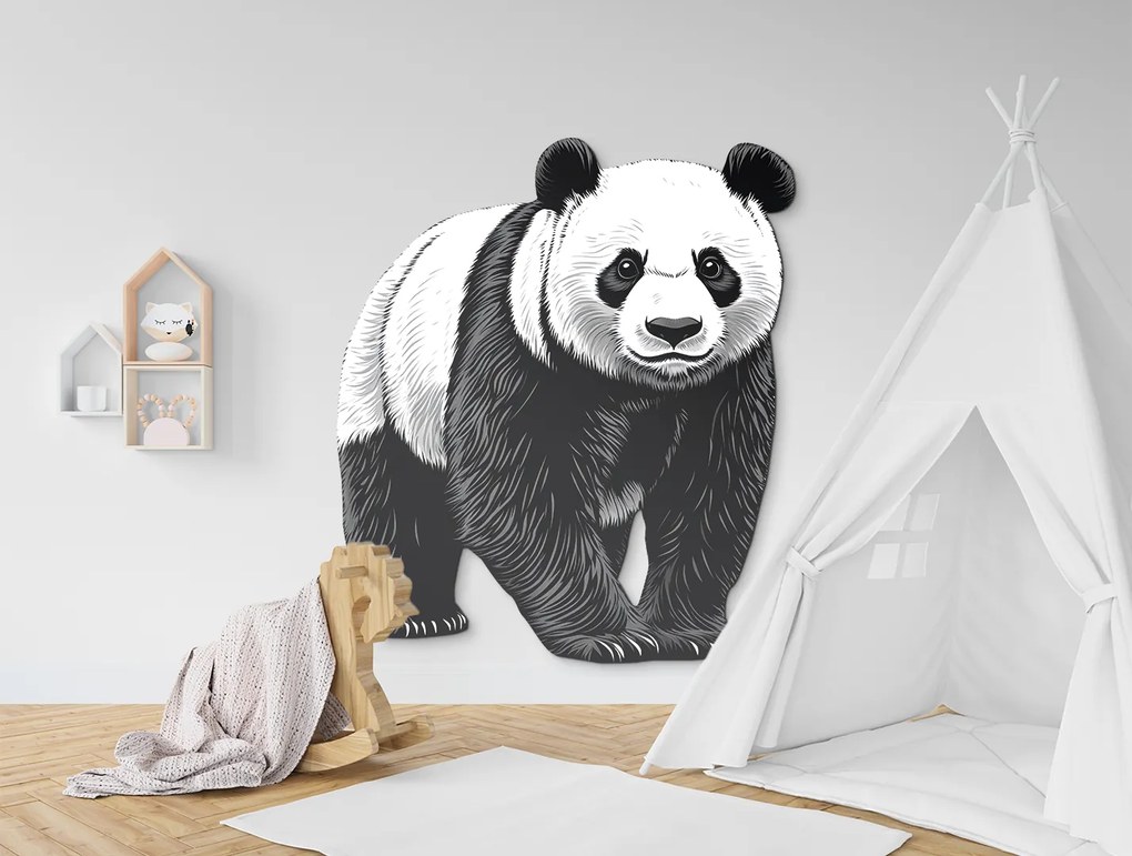 drevko | Obraz Pokojná panda 55 x 475 cm