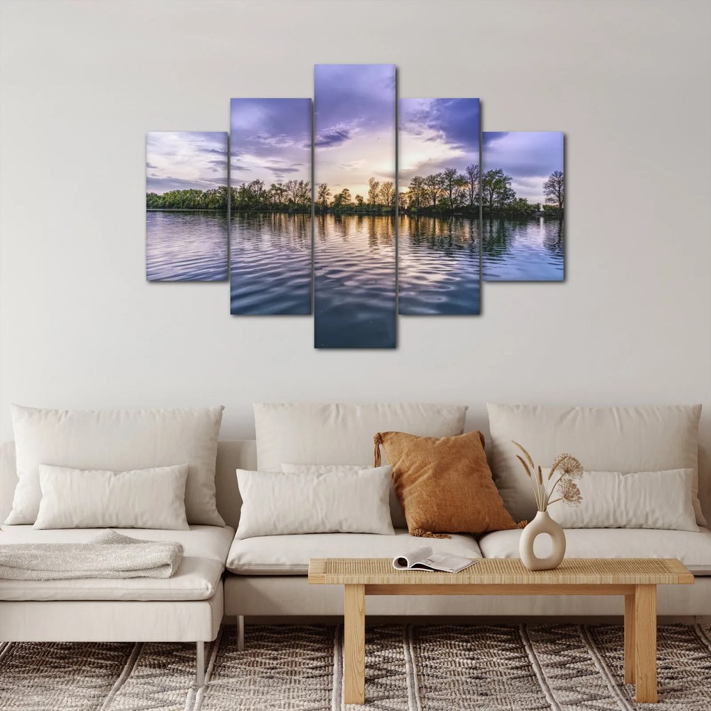 Obraz jazera (150x105 cm)