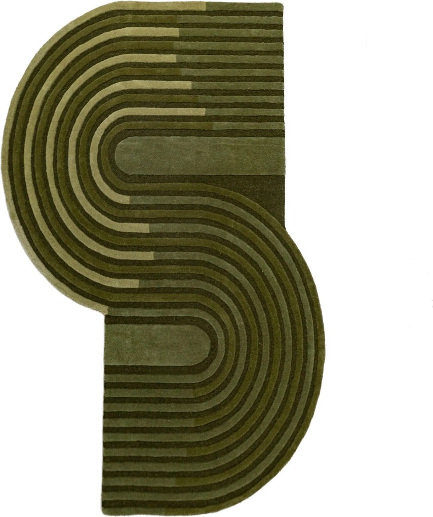 XXXLutz VLNENÝ KOBEREC, 200/290 cm zelená Flair Rugs - Online Only bytové doplnky - 003165044403