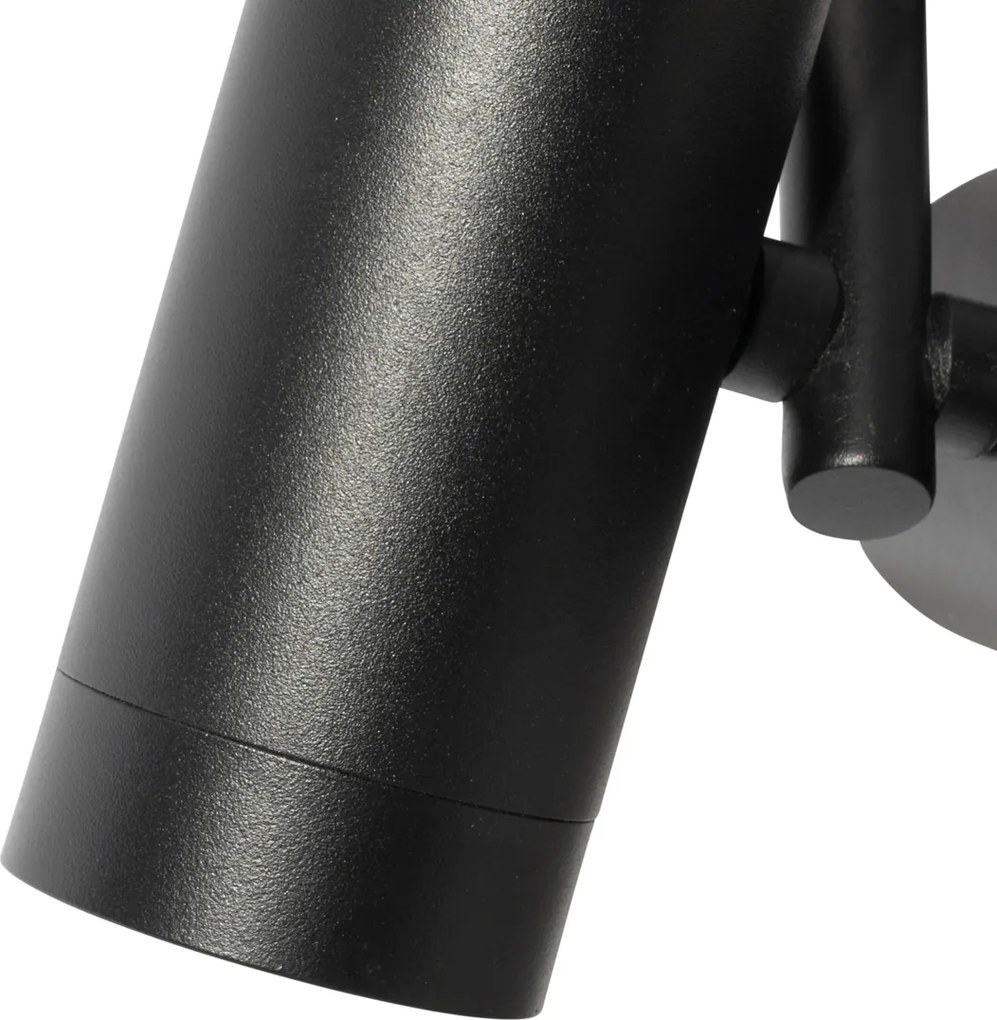 Moderný koľajnicový systém s 3 reflektormi čierny 1-fázový - Iconic Scopio