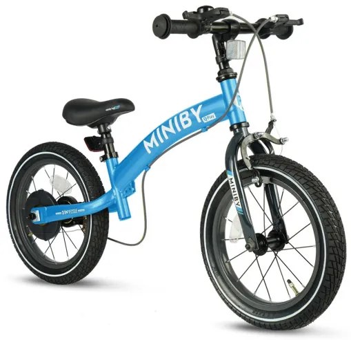 Detský bicykel Miniby 14" modrý