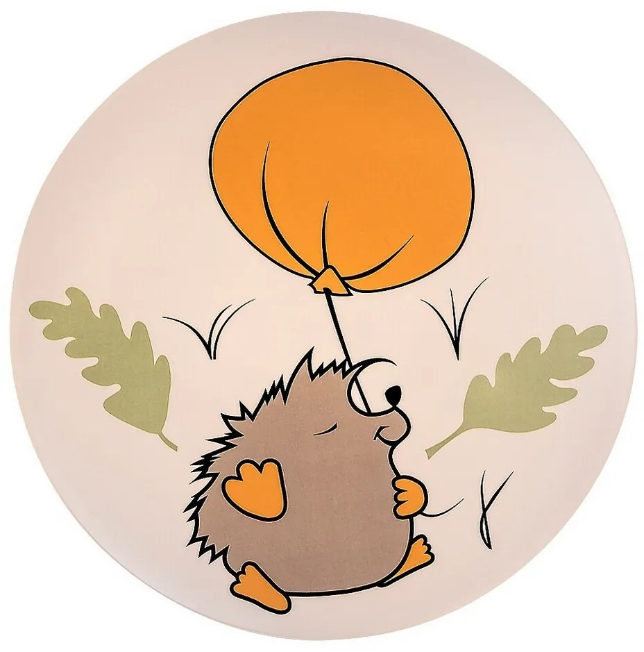 Rabalux 71191 detské stropné LED svietidlo Hedgy - ježko a balón, 24W, IP20, pr. 37,5 cm