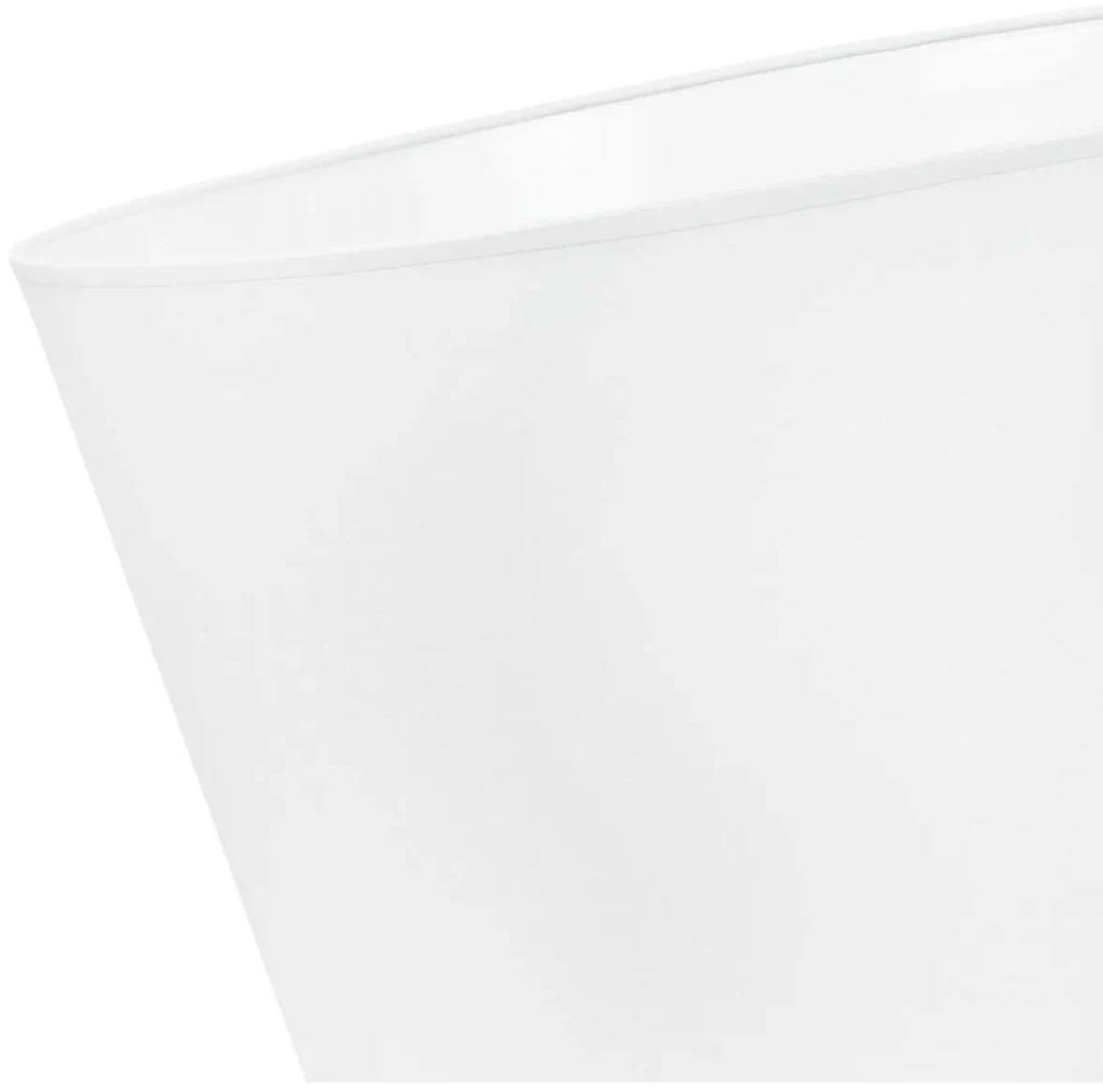 Závesné svietidlo Gaja, 1x biele textilné tienidlo, (fi 44cm), w