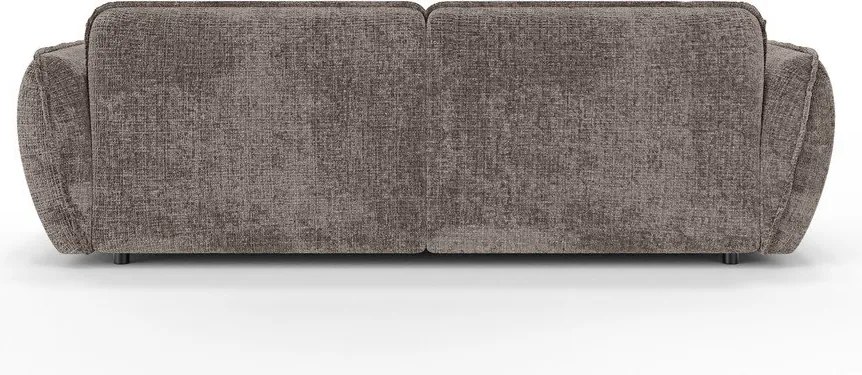 Taupe ženilková rohová pohovka (ľavý roh/s leňoškou) Nelia – Ropez