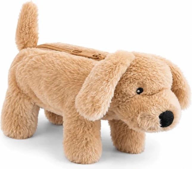 Školský peračník psík ROCKY, svetlohnedý