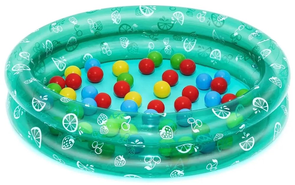 Bestway 51141A Nafukovací bazén s loptičkami (50 ks), priemer 91 cm