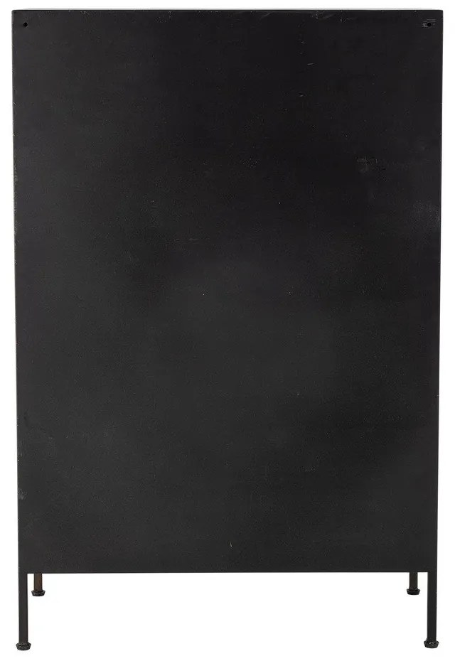 Čierno-hnedá kovová komoda 60,5x92x33,5 cm Matteo – Bloomingville