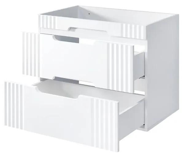 CMD Kúpeľňová skrinka FIJI WHITE 82-80-D-2S