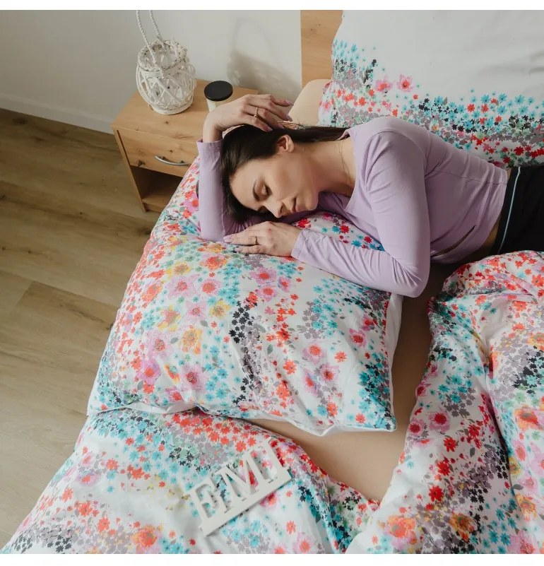 Obliečky bavlnené Spring EMI, Obliečka na vankúš valec malý