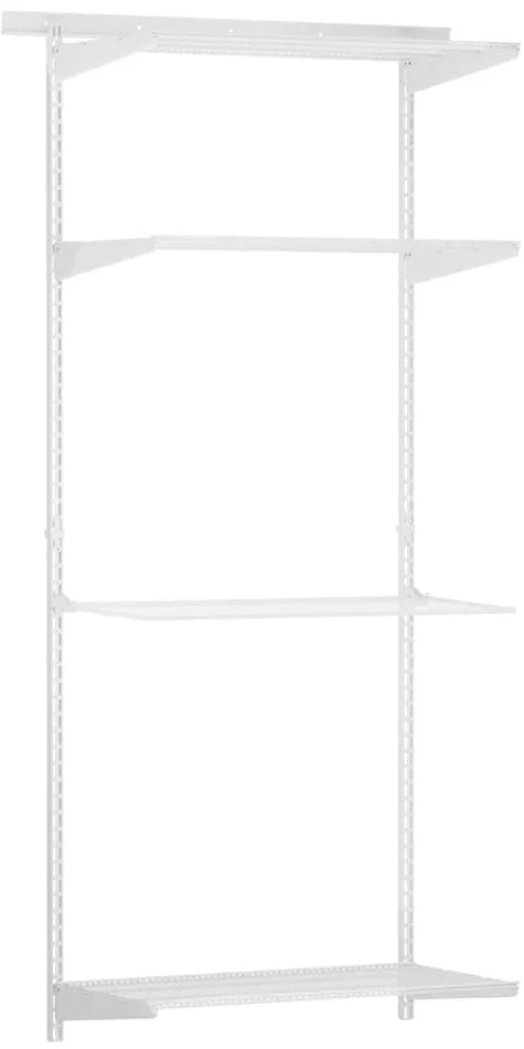 Nástenný regál do práčovne 200x80x40 cm TOPTRACK