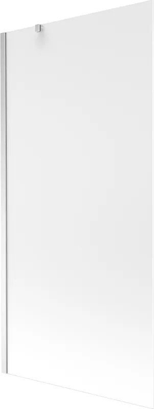 Mexen Next vaňová zástena jednokrídlová 90 x 150 cm, Inovať, Chrómová - 895-090-000-00-30-01