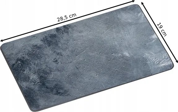 Doska na krájanie Betony 28,5 cm sivá