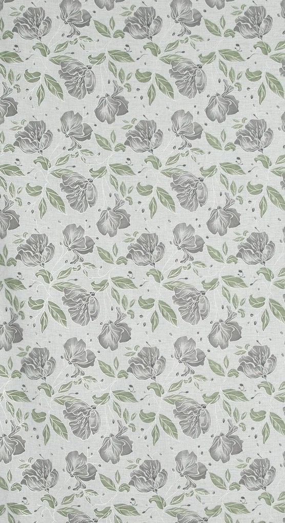 ZÁVES NA KRÚŽKOCH DARI 140X250 CM KVETY