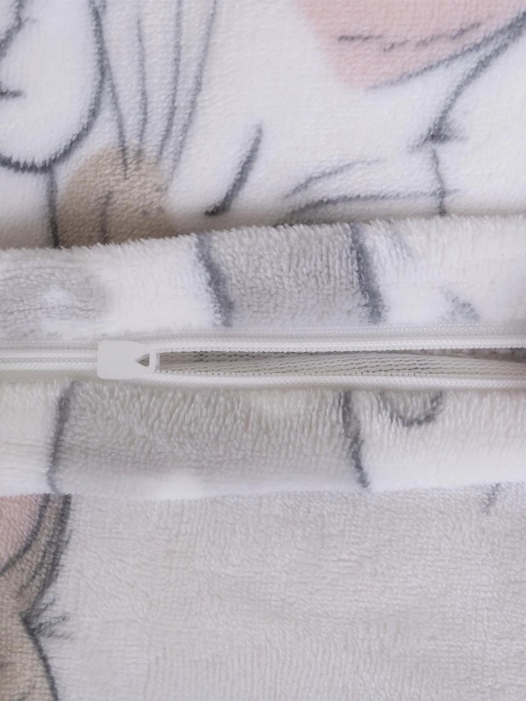 Obliečky mikroplyš do postieľky Exclusive – Mačičky vo vrecku