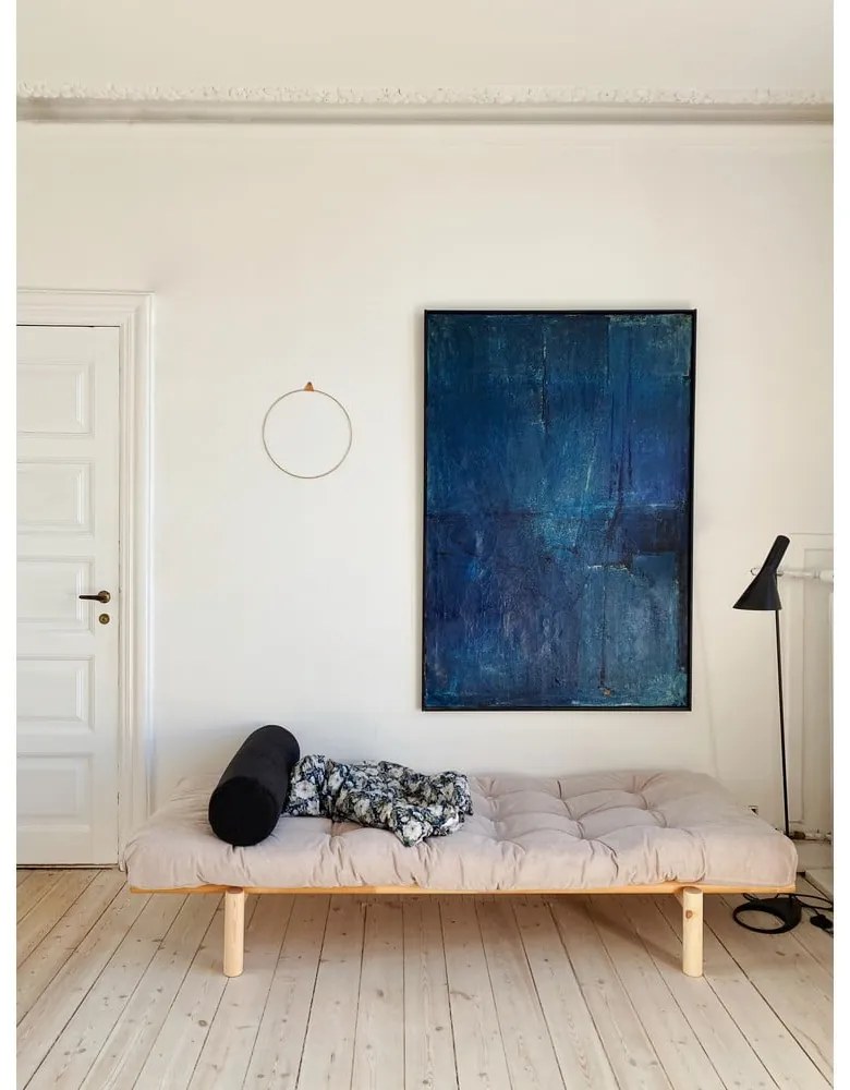 Posteľ v horčicovohnedej farbe Next – Karup Design