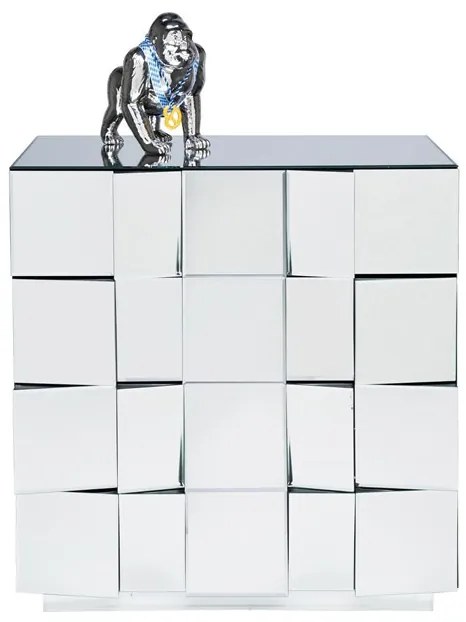 Komoda Illusion Big so 4 zásuvkami 78,7 × 74 × 43,8 cm KARE DESIGN