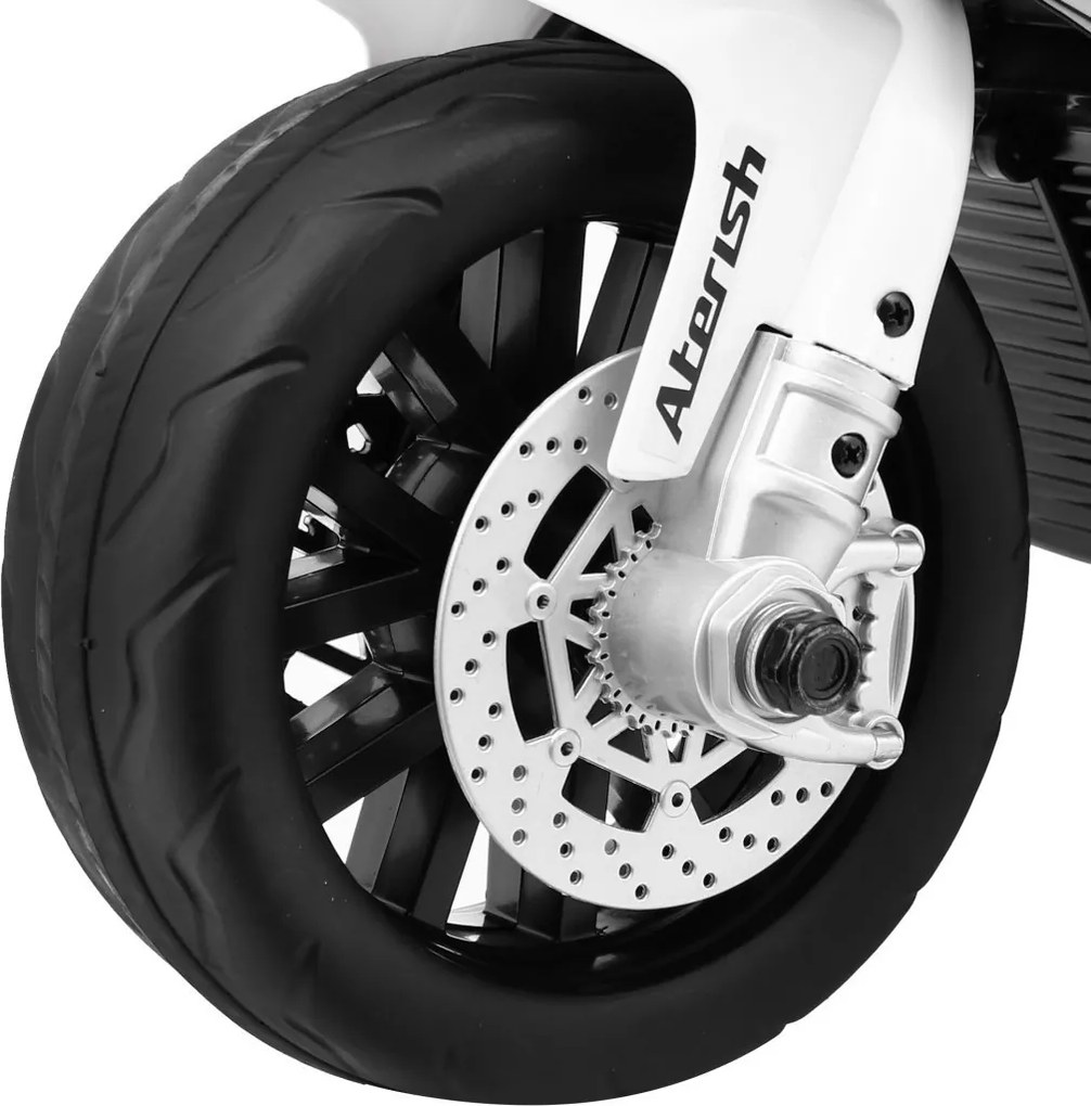 Ramiz BMW S1000 RR Mini detský motocykel na batérie čierny + 3 kolieska + zvuky + LED