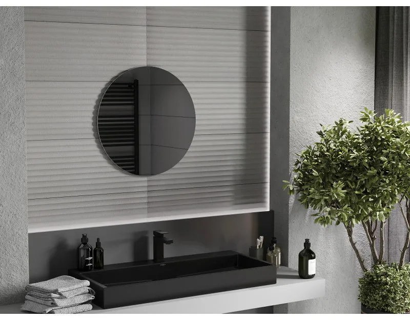 Mexen Alto, okrúhle kúpeľňové zrkadlo 60 cm, 9853-060-060-000-00