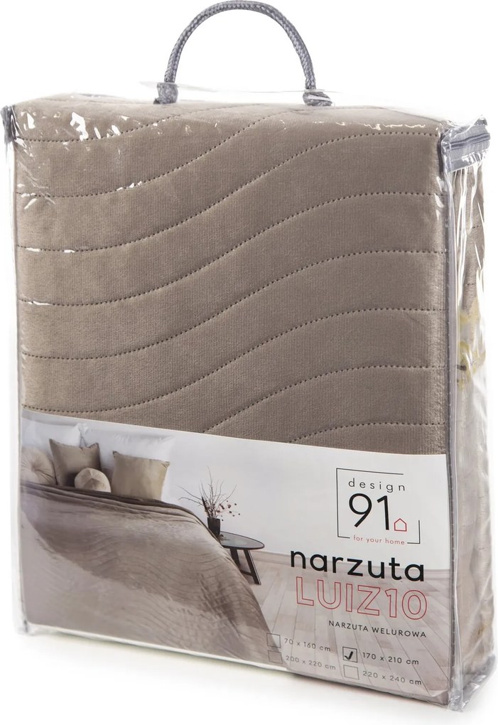 PREHOZ NA POSTEĽ LUIZ10 200X220 CM BÉŽOVÝ