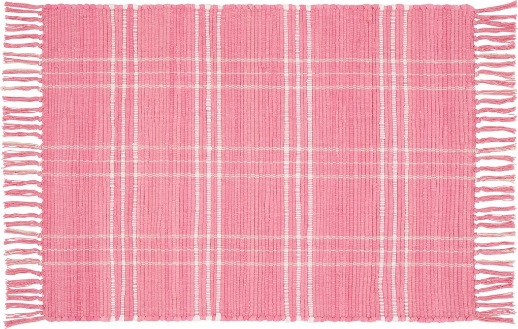 XXXLutz RUČNE TKANÝ KOBEREC, 60/90 cm, pink Boxxx - Koberce - 006767011992