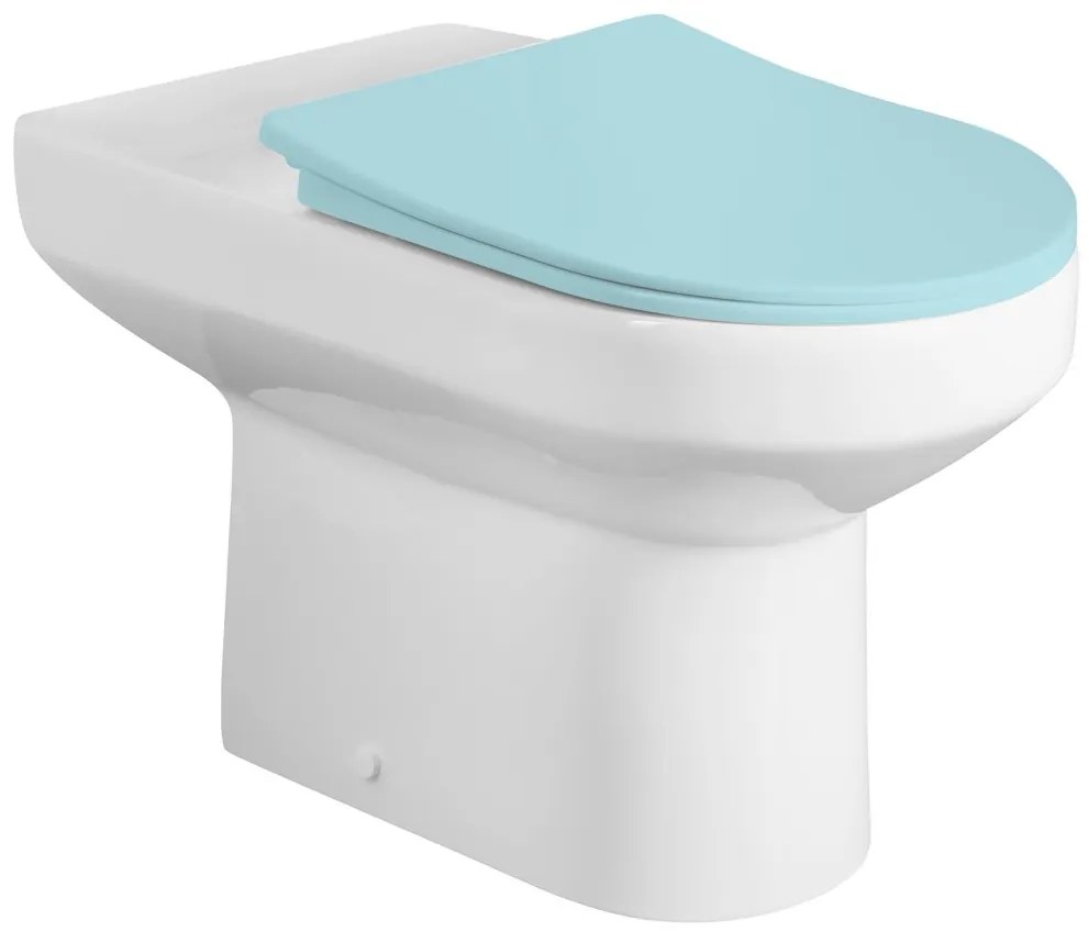 Aqualine Aqualine, VERMET WC kombi misa, zadný/spodný odpad, biela, VR038-432