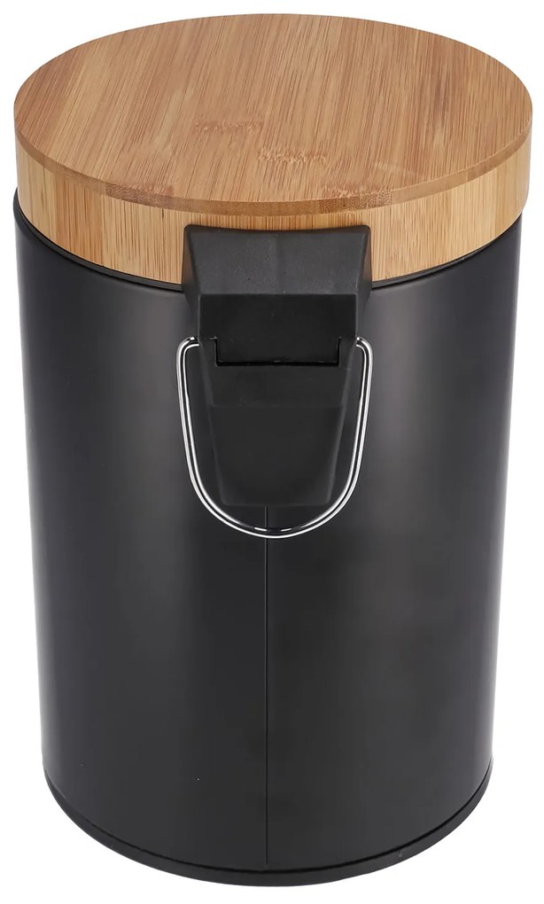 ODPADKOVÝ Kôš do kúpeľne čierny