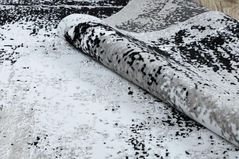 Dywany Łuszczów Kusový koberec Gloss 8493 78 Vintage grey/black - 120x170 cm