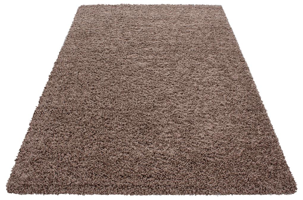 Ayyildiz koberce Kusový koberec Life Shaggy 1500 mocca - 200x290 cm
