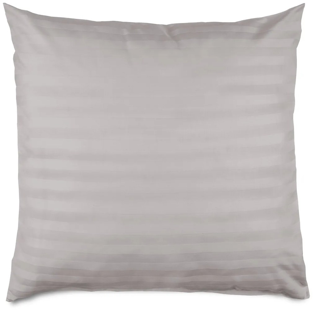 BAMBUSOVÁ OBLIEČKA NA VANKÚŠ STRIPE STONE 40X40 CM SIVÁ