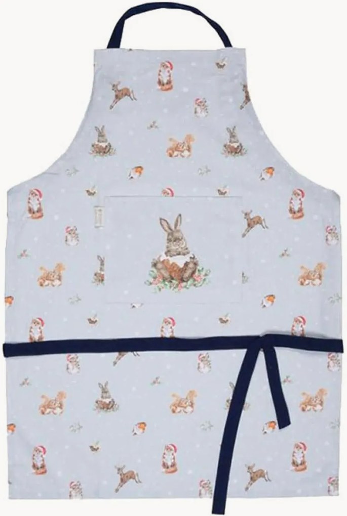 Bavlnená zástera Winter Woodland