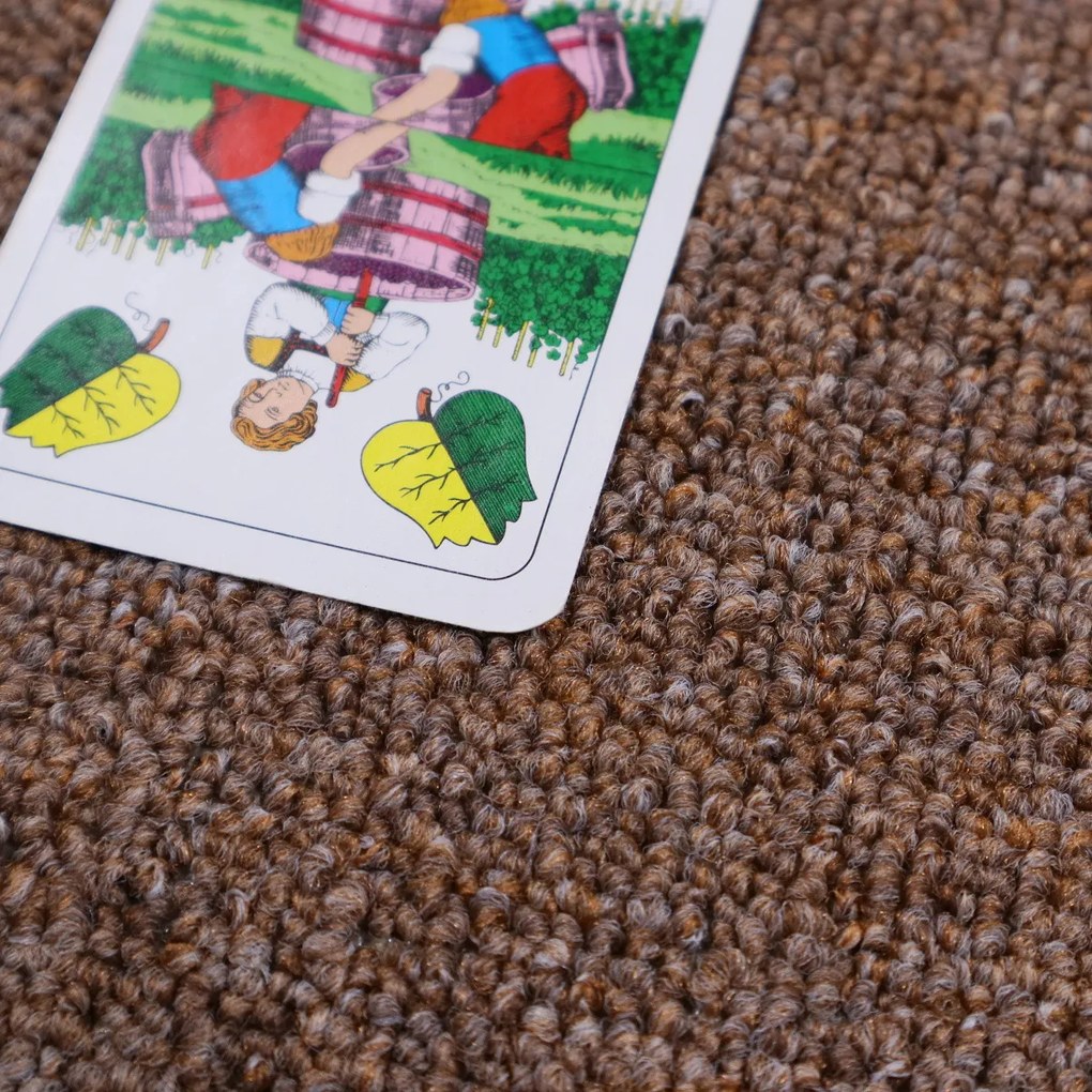 Timzo, Koberec behúň Rambo-Bet 60, 100x400, hnedá, chodba / predsieň