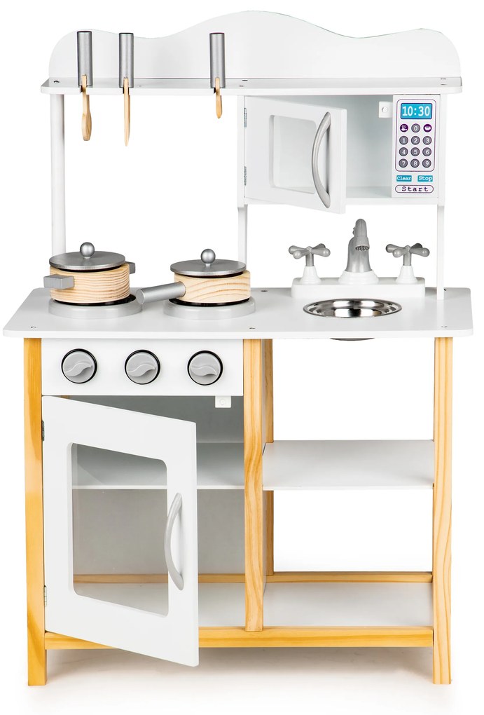 Drevená kuchynka pre deti + príslušenstvo