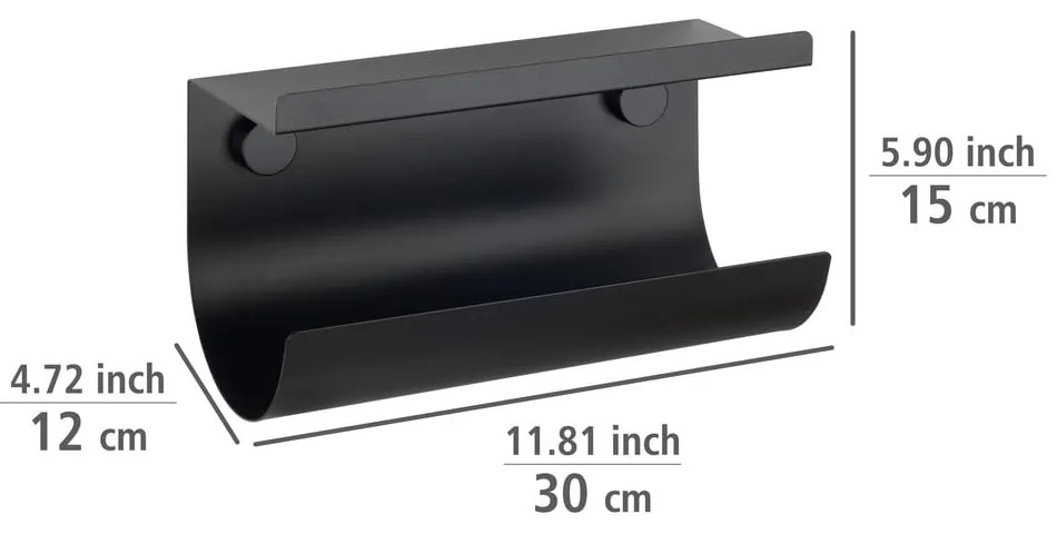 Samodržiaci kovový držiak na kuchynské utierky Jet - Wenko