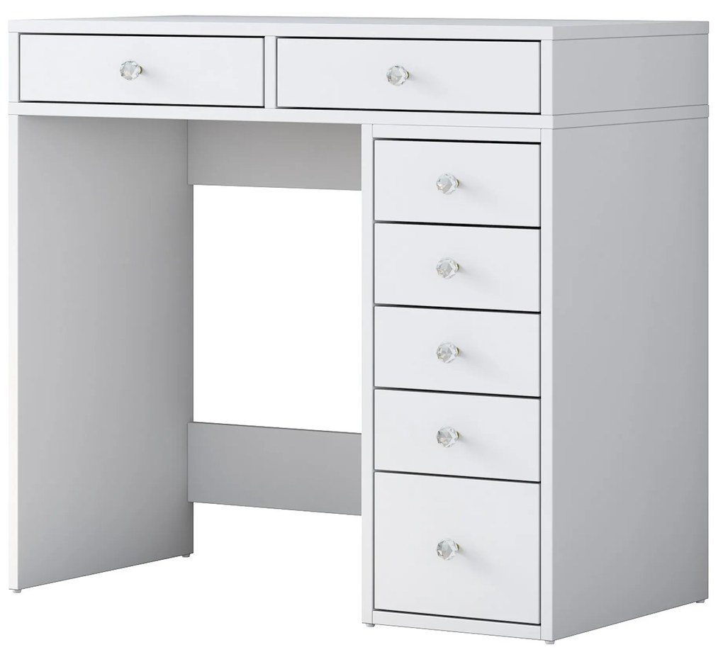 Toaletný stolík Melissa 02 biely