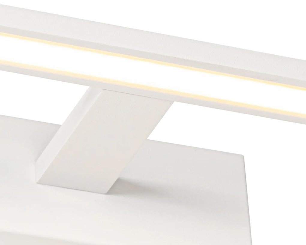 Nástenné svietidlo biele 62 cm vrátane LED IP44 - Jerre