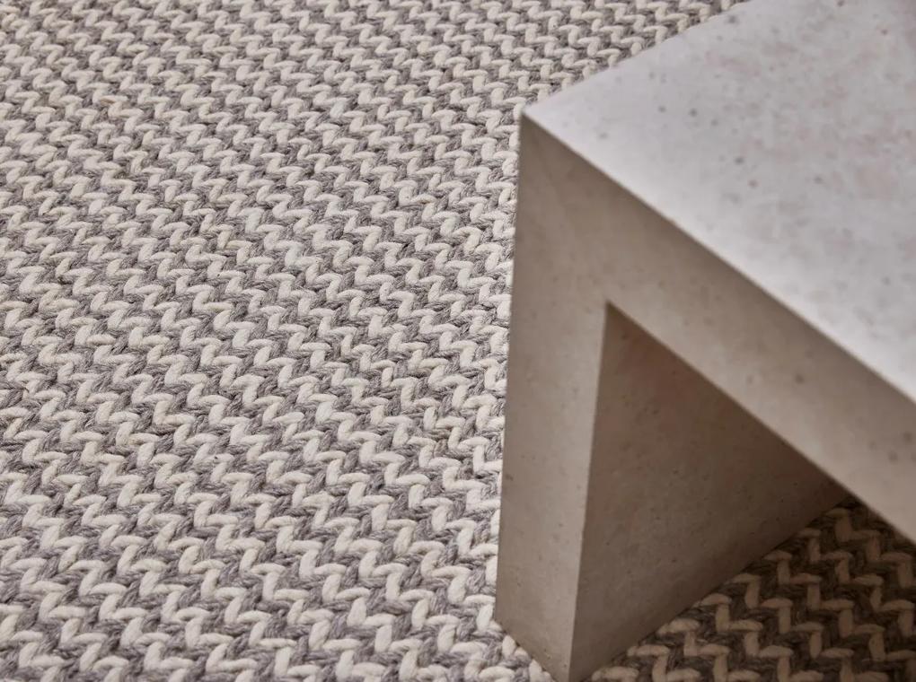 Diamond Carpets koberce Ručne viazaný kusový koberec Fusilli DE 9415 White Mix - 240x300 cm