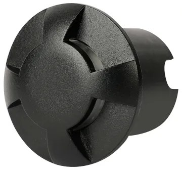 Brilagi - LED vonkajšie zapustené nájazdové svietidlo GROUNDRAY LED/1W/230V čierne IP67