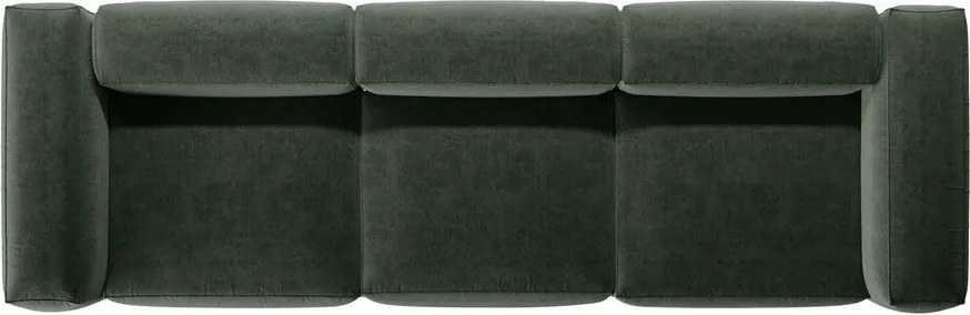 Zelená pohovka 364 cm Bergamo – Cosmopolitan Design
