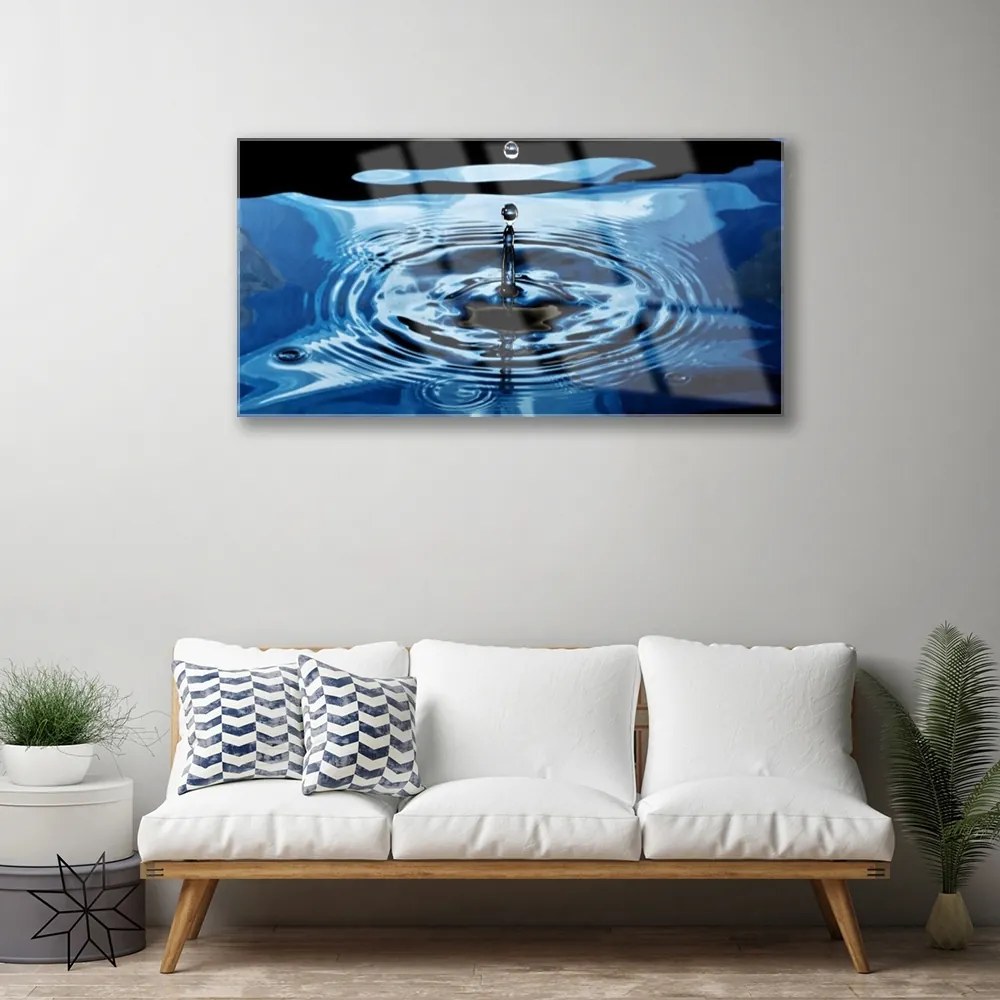 Obraz na akrylátovom skle Voda umenie 100x50 cm
