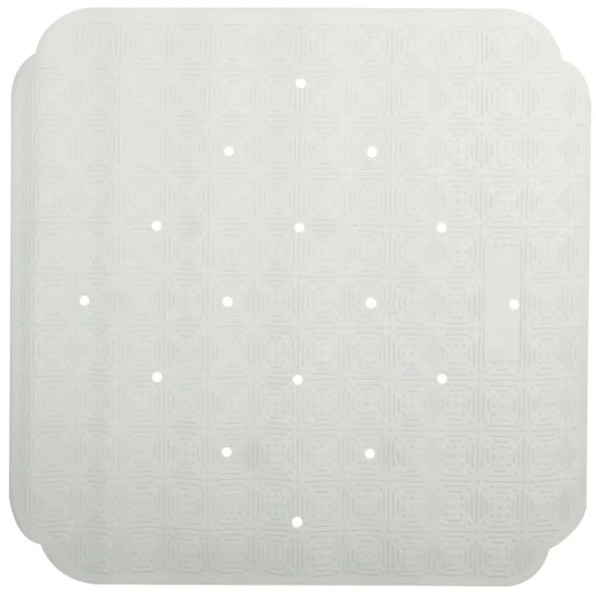 Spirella Protiskluzová podložka do sprchy RUBY,biela, 53 x 53 cm