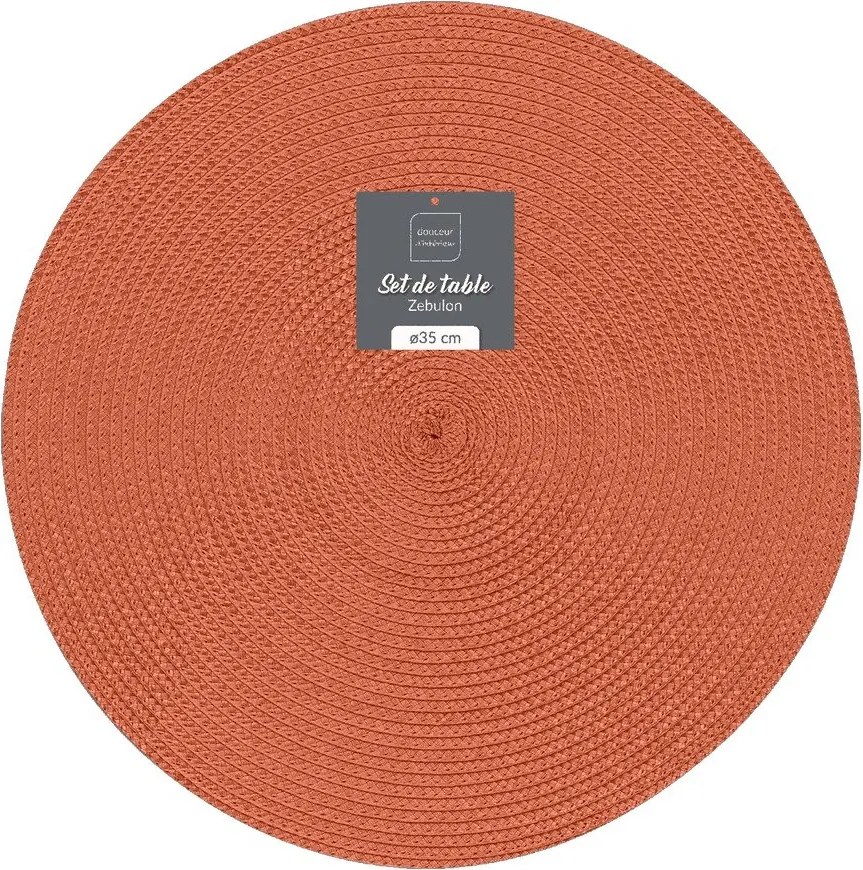 Plastové prestieranie ø 35 cm Zebulon – douceur d'intérieur