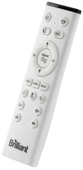 Brilliant - LED RGBW stropný ventilátor FANORA LED/30W/230V + DO