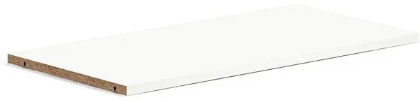 Polica pre knižnicu QBUS, 760x378 mm, 1 ks, biela