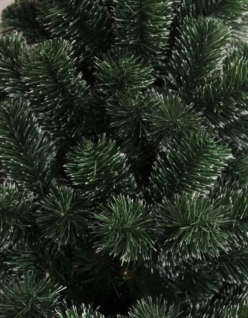 JAKS VIANOČNÝ STROMČEK JEDĽA LUX - ZELENO - BIELA 100CM