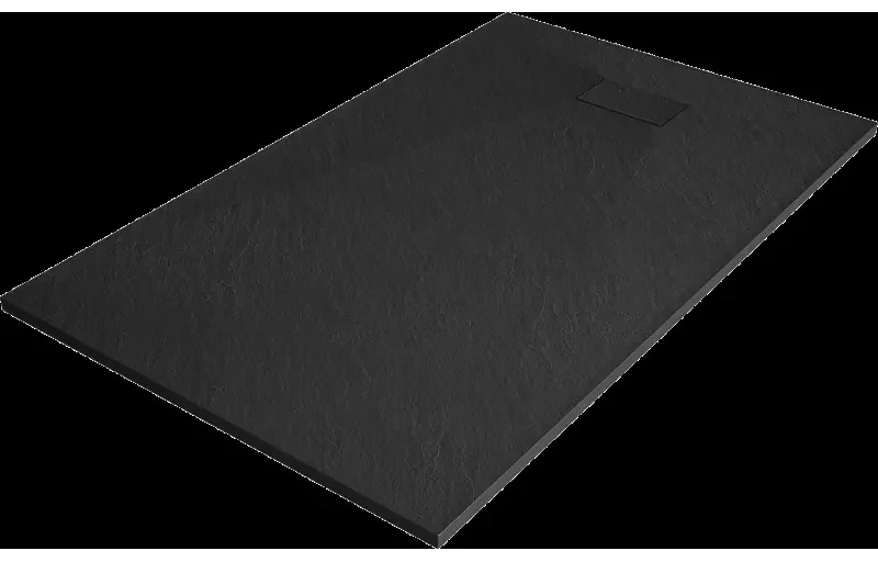 Mexen Hugo obdĺžniková sprchová vanička SMC 150 x 80 cm, Čierna - 42708015