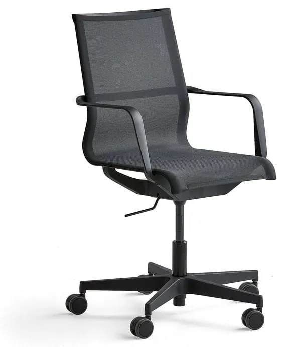 Konferenčná stolička ENFIELD, čierna